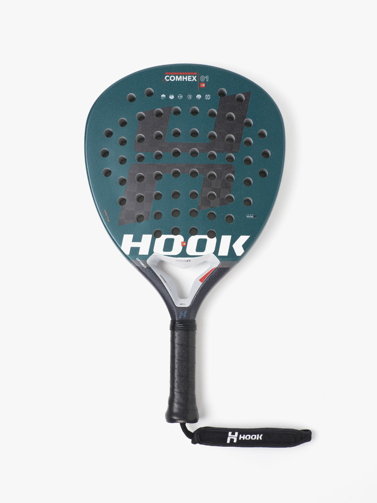 HOOK PADEL RACKET - COMHEX CONTROL (GREEN)