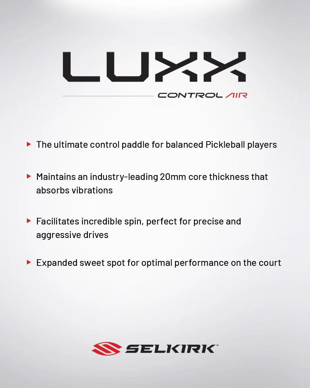 SELKIRK PICKLEBALL PADDLE - Selkirk Luxx Control Air Blue- S2