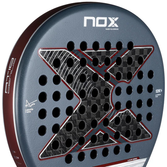 NOX PADEL RACKET - AT10 Luxury GENIUS 12K 2025 by Agustin Tapia