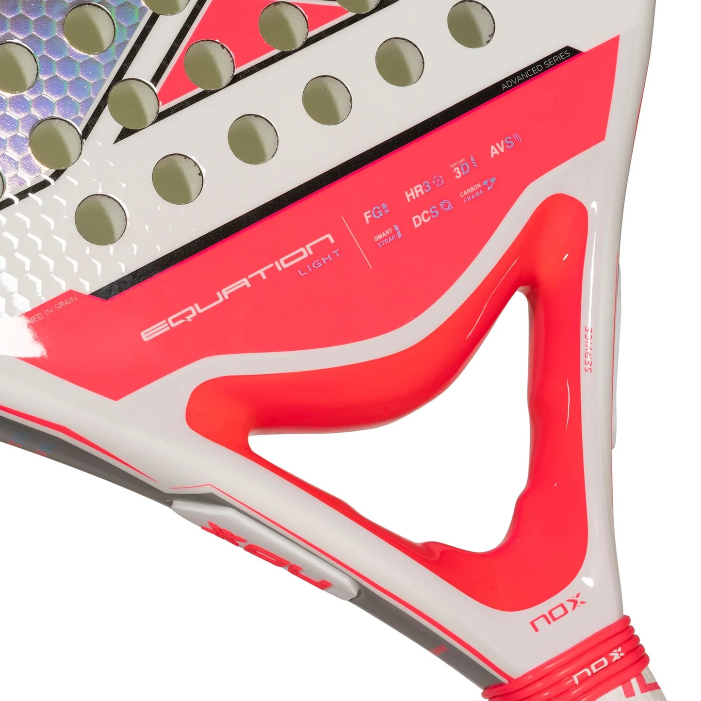 NOX PADEL RACKET - EQUATION LADY (PINK) Advanced