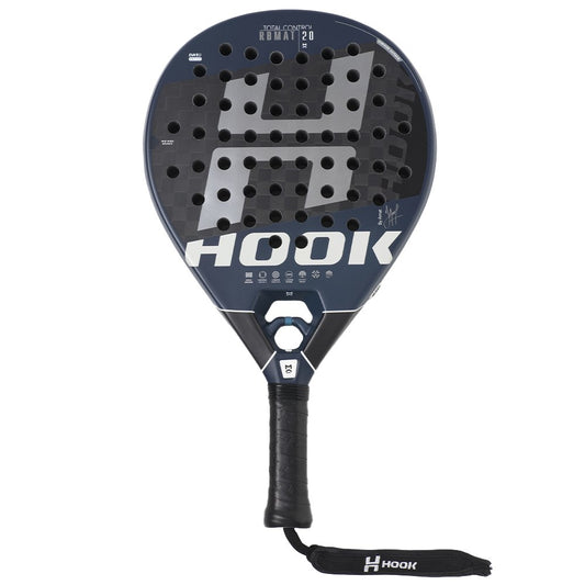 Blue Padel Racket Hook