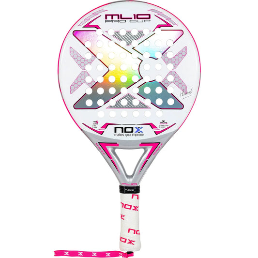 NOX PADEL RACKET PINK/SILVER - LADY