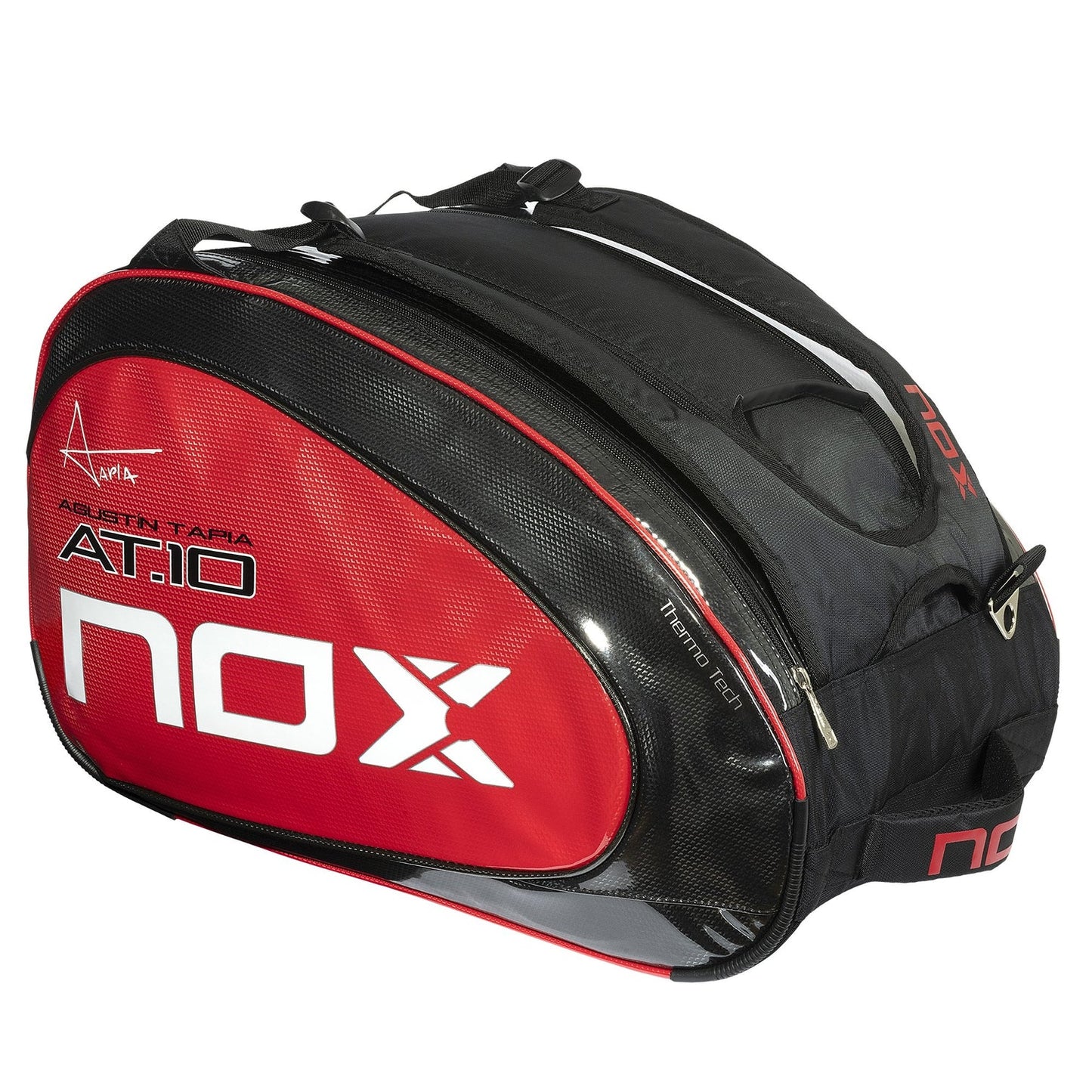 NOX PADEL BAG - AT10 TEAM BLACK RED LOGO
