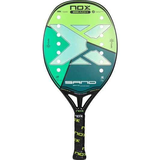 NOX BEACH TENNIS RACKET - SAND GREEN